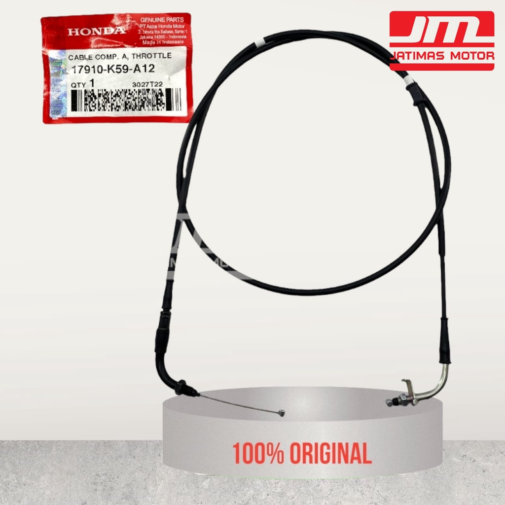 17910-K59-A12 17920-K59-A12 Kabel gas A atas vario 125 150 led 2015-2018