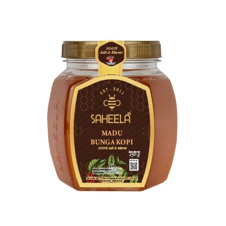 

Saheela Madu Murni Bunga Kopi 250gr 100% Madu Murni Tanpa Campuran