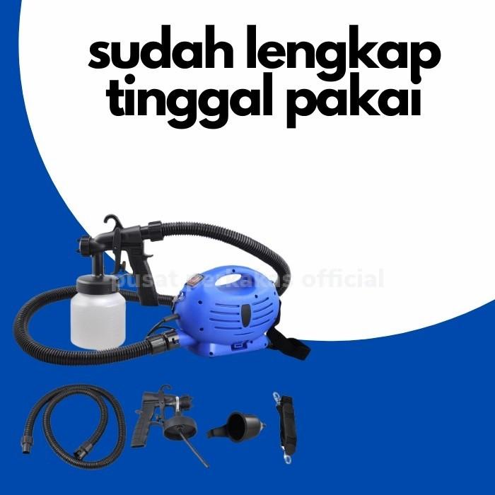 Kompresor listrik Cat Mini Paint Zoom Spray Gun Alat Cat Semprot