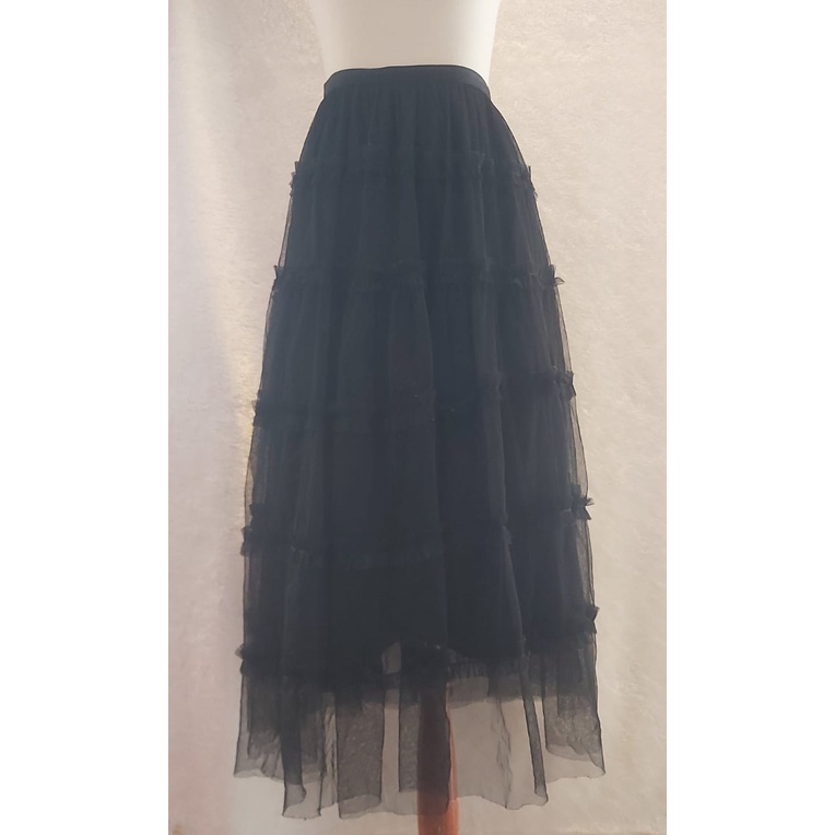 PRELOVED ROK TUTU HITAM MURAH WANITA BY LODISPOTTO