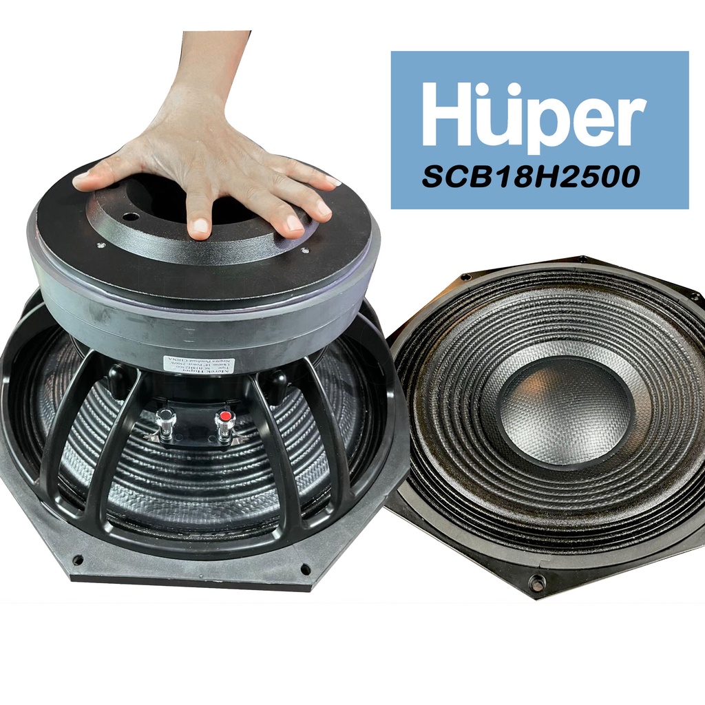 Huper SCB 18H2500 speaker komponen