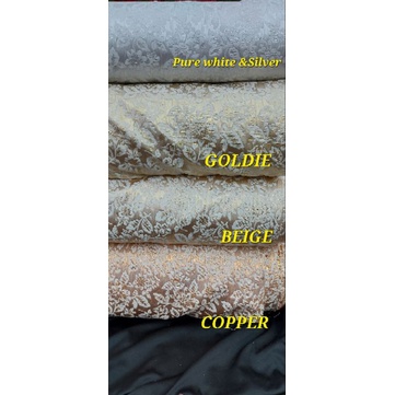 Exclusive Floral Jacquard *Harga 1 meter