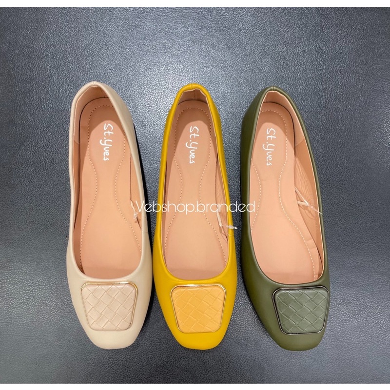 SALE  st yves flat shoes wanita sepatu flat wanita brand st yves ori Matahari Dept store