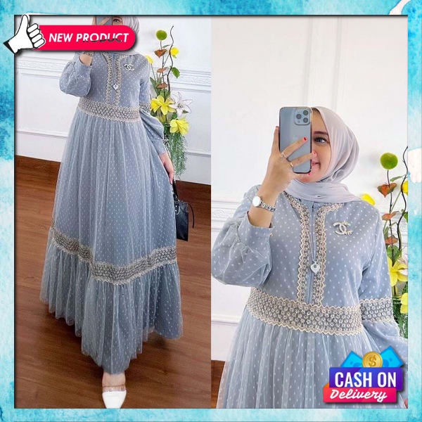 Baju Gsmis Remaja Dewasa Kondangan Gamis Wanita Kekinian Baj Ibu2 Kondangan Gamis Cwek Bestseller Ga