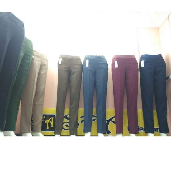 Termurah Celana murah celana bahan murah celana kantor celana pinggang karet merk SFA tersedia size 