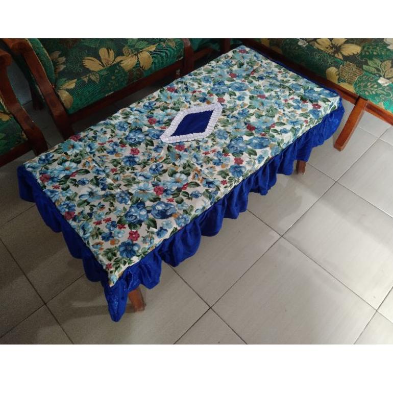 TAPLAK MEJA RUANG TAMU/TAPLAK MEJA RUMBAI/ TAPLAK MEJA KOTAK/TAPLAK MEJA MOTIF/TAPLAK MEJA BUNGA/TAP