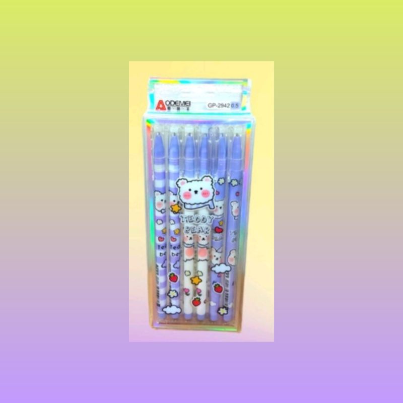 

Pulpen gel teddy bear