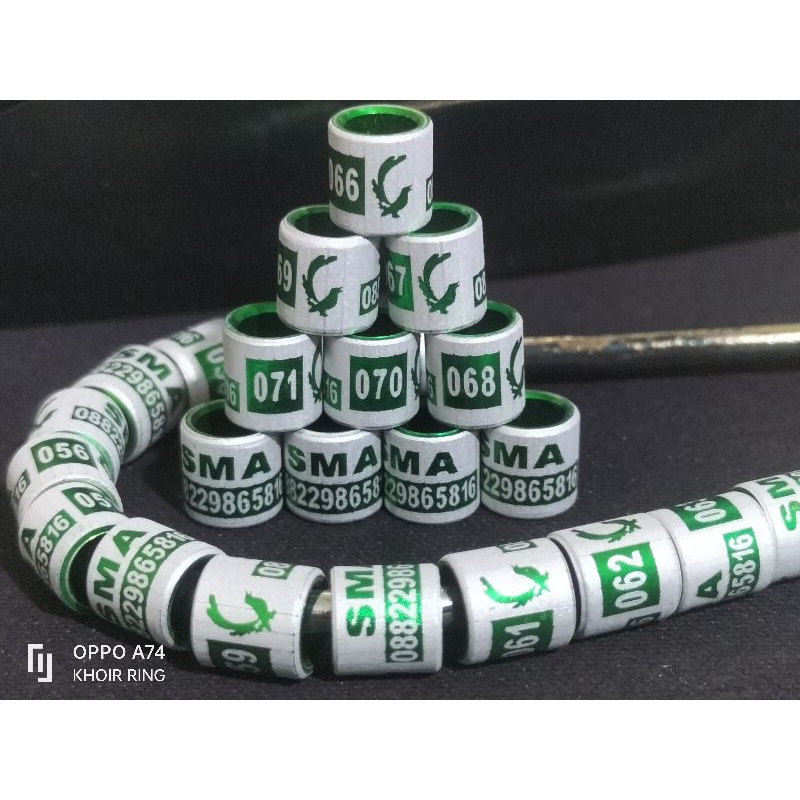 RING BURUNG MURAI KENARI KACER LOVEBIRD