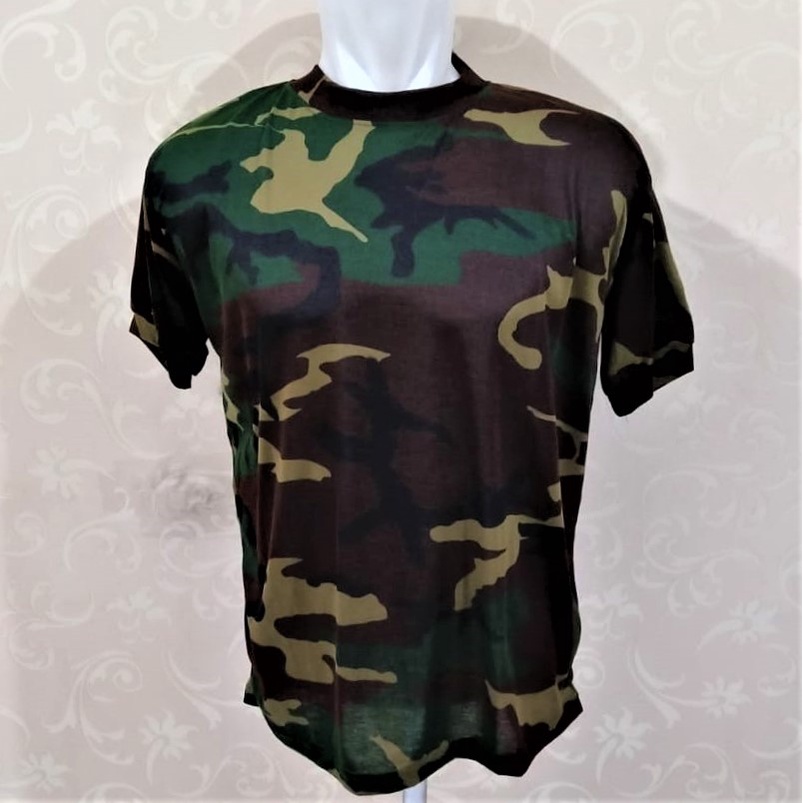 Kaos Loreng Nato - Kaos Oblong Nato - Kaos Dalaman Loreng Nato - Kaos Nato
