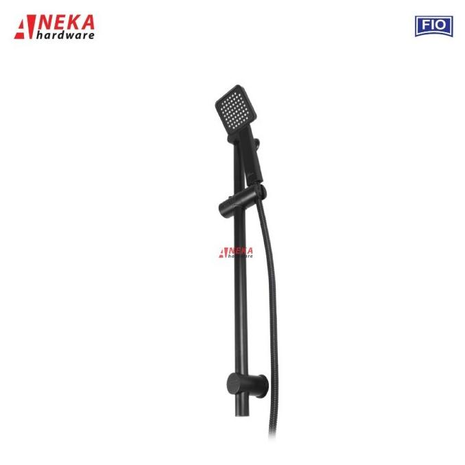 Shower Set Tiang Kamar Mandi Black / Shower Set Tiang Hitam Kotak paling rame