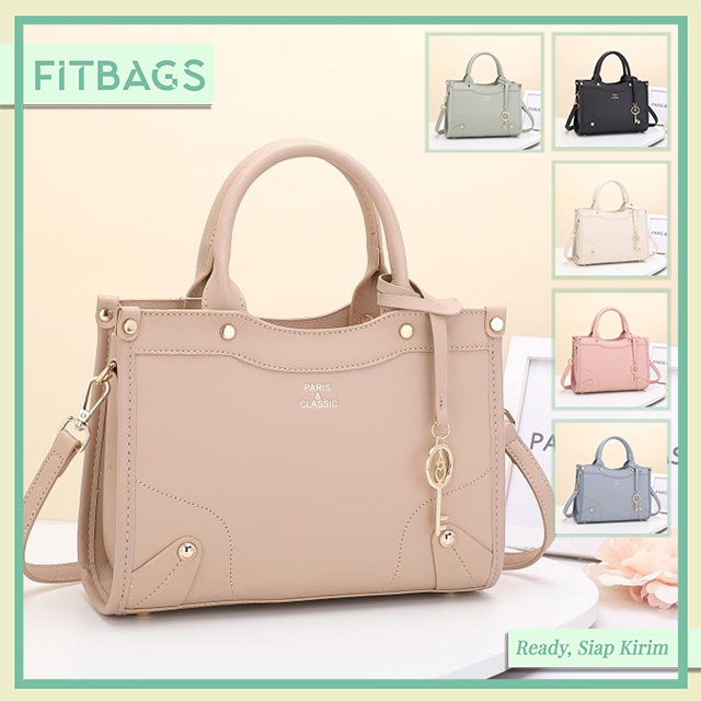 FITBAGS Hand Bag Wanita Tas Import Terbaru - Paris &amp; Classic 3274