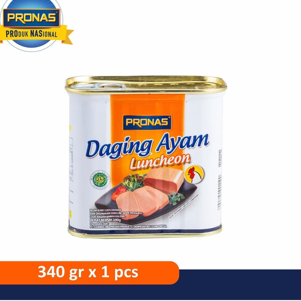 

HOT Pronas Luncheon Ayam (Daging Ayam Blok Serbaguna) 340g