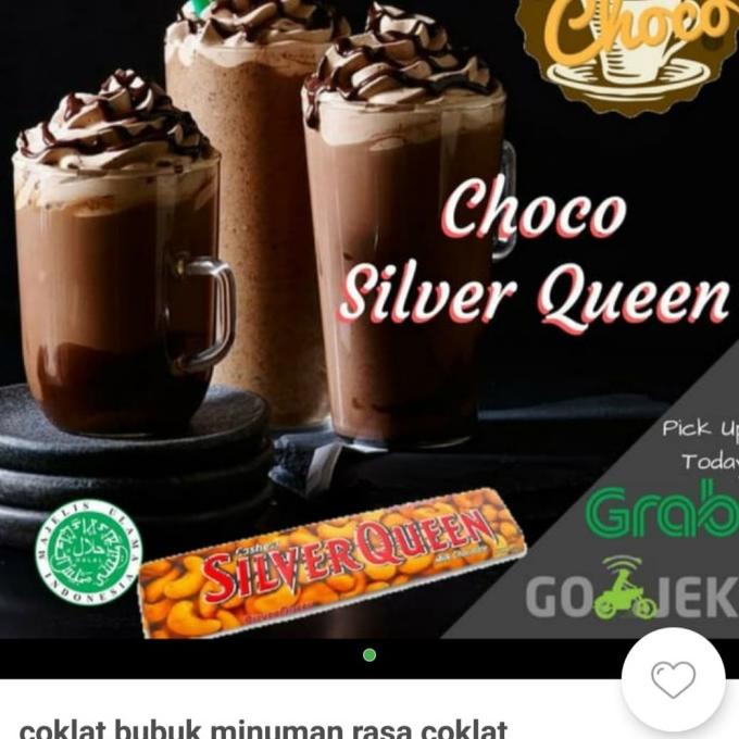 

Coklat Bubuk Minuman Rasa Silverqueen 1 Kg