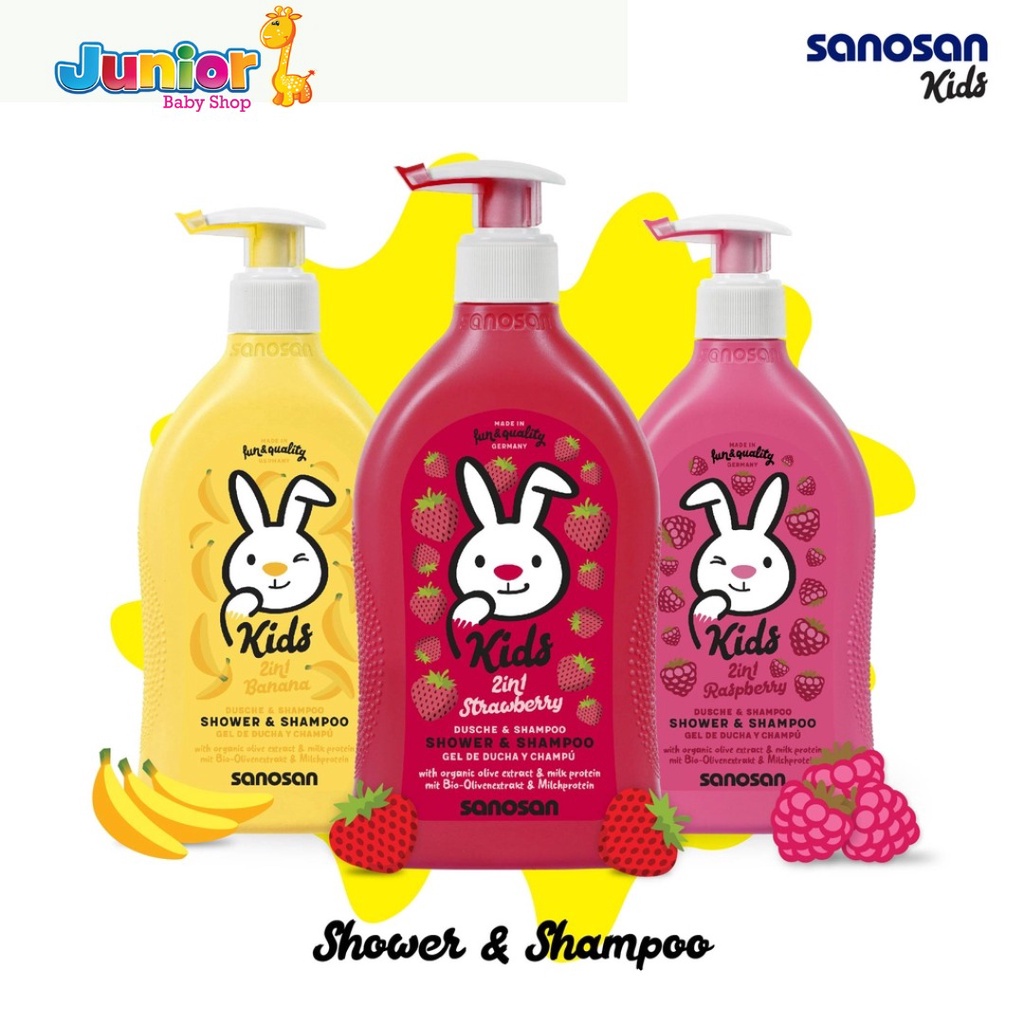 Sanosan Kids Shower &amp; Shampoo 400ml