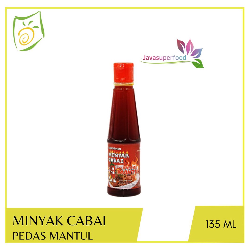 

Java Superfood Minyak Cabai Pedas Mantul 135ml
