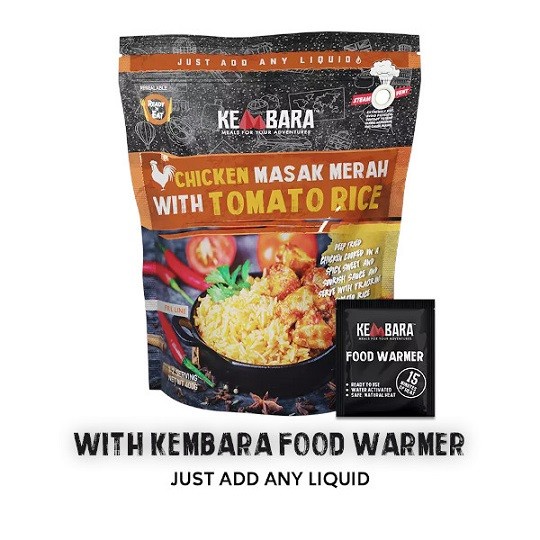 

⭐BISA COD⭐ Makanan Instant Kembara Meal Chicken Masak Merah with Tomato Rice