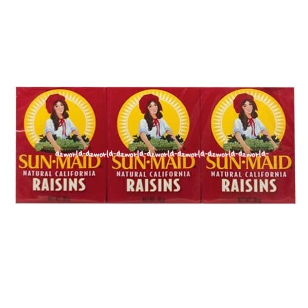 

⭐BISA COD⭐ Sunmaid California Raisins Just Grapes Makanan Kismis Instan Isi 3