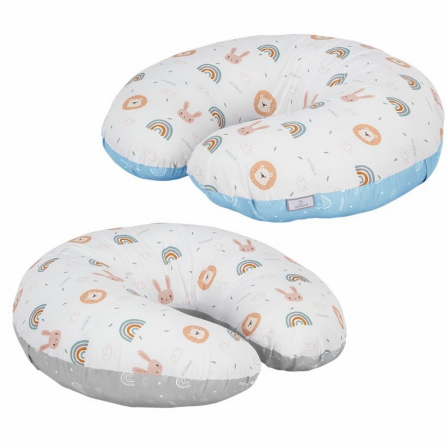 Omiland Bantal Menyusui Rainbow - Bantal Menyusui + Bantal Peang (FREE) Omiland Rainbow Series