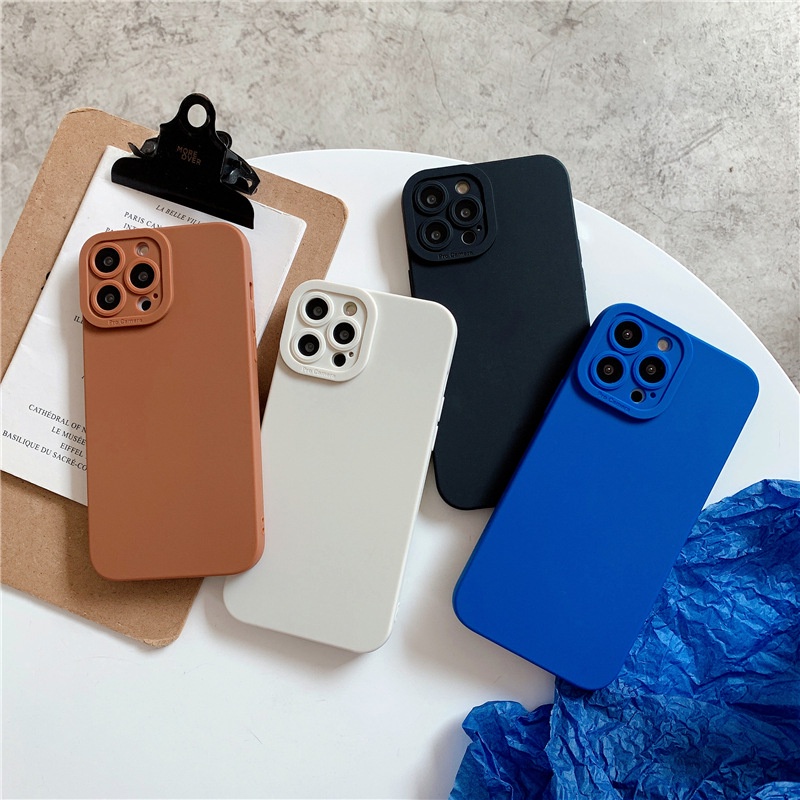 IPHONE Angle Eye Soft Phone Case Kompatibel Untuk Iphone13 12 mini 8 7 6 6S Plus Shockproof Casing Cover Cell Clear Precticer