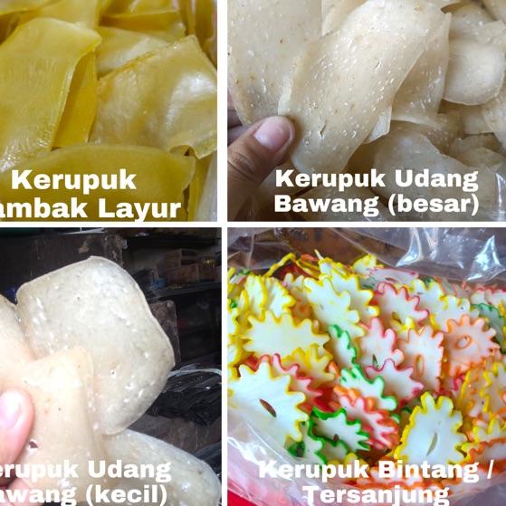 

⇮ Serba 5000 / Aneka Kerupuk mentah 200gram / aneka kerupuk 5000 / kerupuk murah ≋