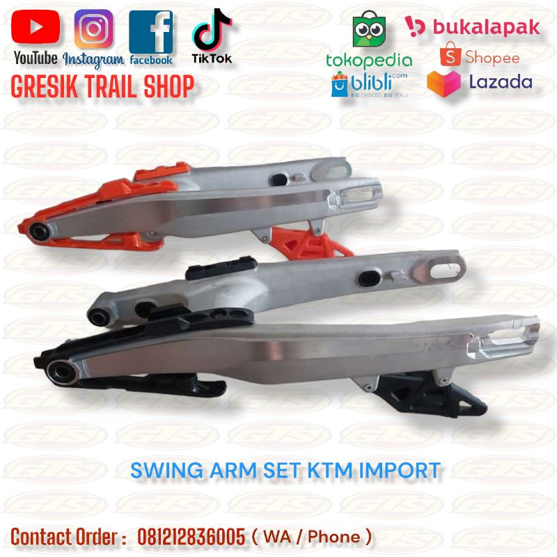 SWING ARM KTM250 FULSET