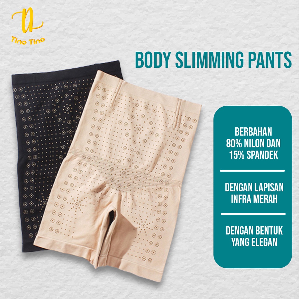 CJWP-BSP TINO TINO BODY SLIMMING PANTS CELANA KORSET INFRARED INFRA RED PELANGSING PENGECIL PERUT DAN PAHA/KORSET PENGECIL PERUT
