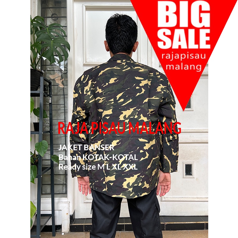 JAKET BANSER LORENG NASIONAL BOLAK BALIK