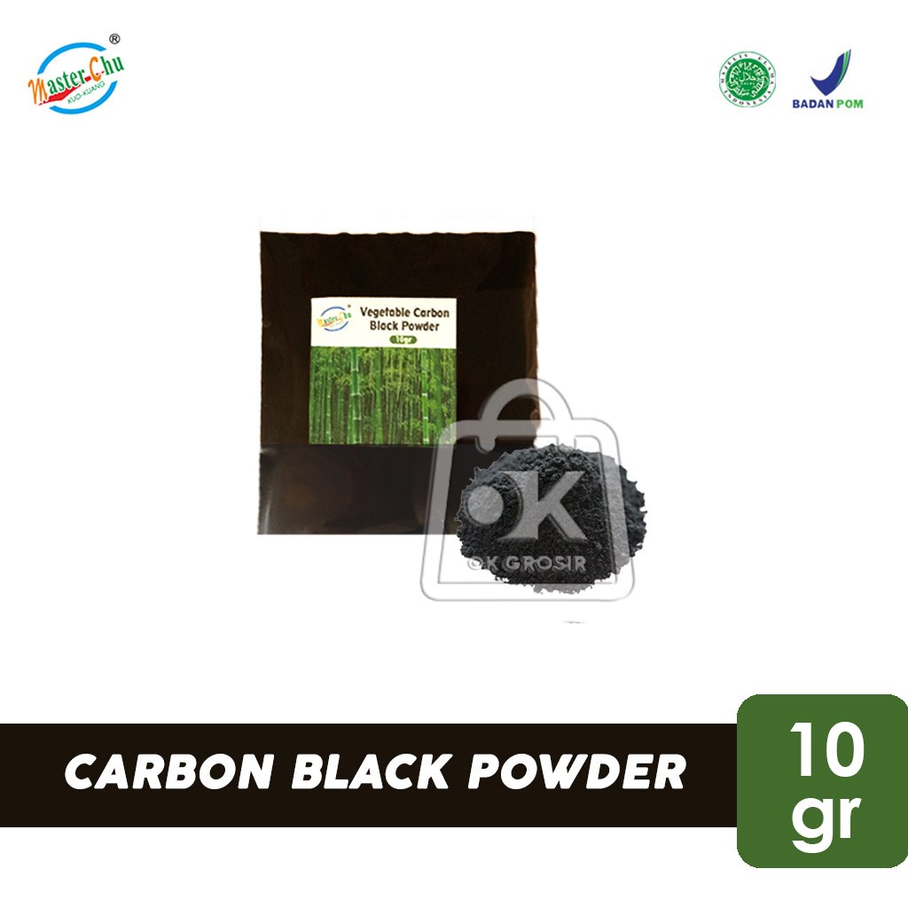 

Master Chu Vegetable Carbon Black Powder / Bubuk Charcoal (10 gr)