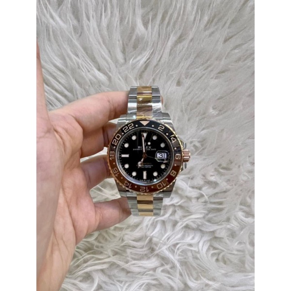 Jam tangan pria Rolex Rootbeer CLEAN Factory.Swiss clone