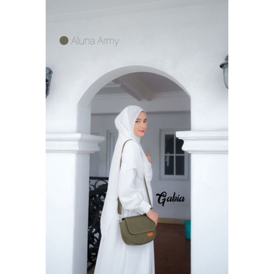 TAS SELEMPANG ALUNA BAG BY GABIA BAHAN CHOCOLY ANTI AIR WATERPROOF