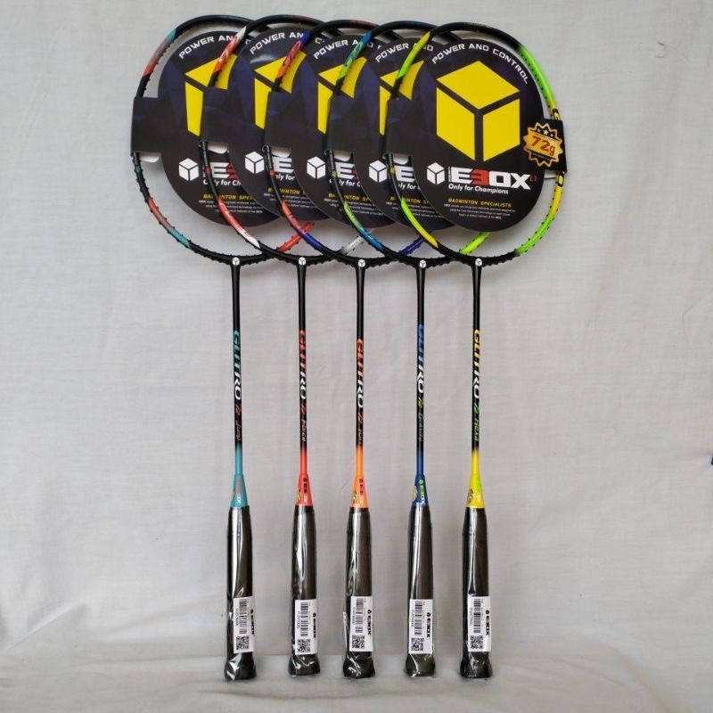 Raket Badminton EBOX GLITRO 72 Original
