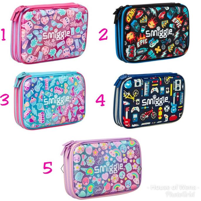 

SMIGGLE STYLIN DOUBLE HARDTOP PENCIL CASE - TEMPAT PENSIL SMIGGLE