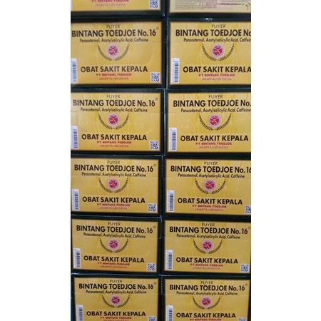 OBAT SAKIT KEPALA BINTANG TUJUH SATU BOX PUYER