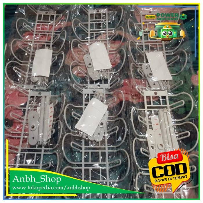 

✨NEW✨ - Rak Kabel Under Desk Cable rak Bawah Meja Penyimpanan kabel Colokan - Gray