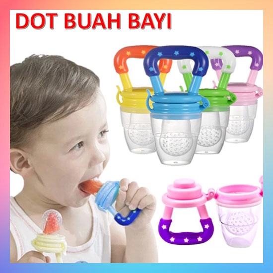 Empeng Buah Bayi Baby Fruit Food Feeder Dot Buah Bayi Gigitan Bayi Dodot Sari Buah Anak