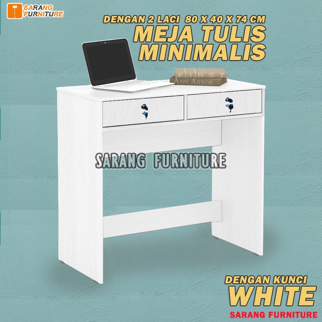 MEJA KERJA MEJA TULIS MEJA KANTOR KECIL MEJA BELAJAR RUANG KERJA RUMAH MK84 MT800 MEJA MINIMALIS