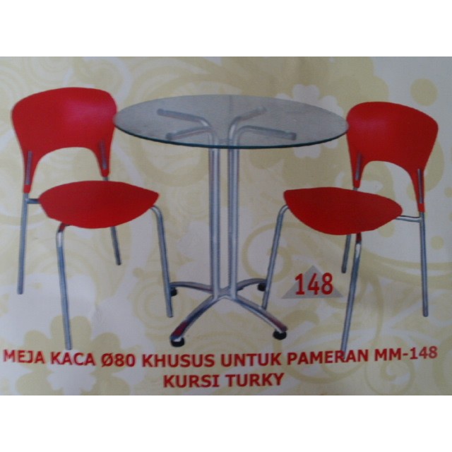 favorit] meja kaca meja bar kaca meja pameran dealing table kursi cafe kafe