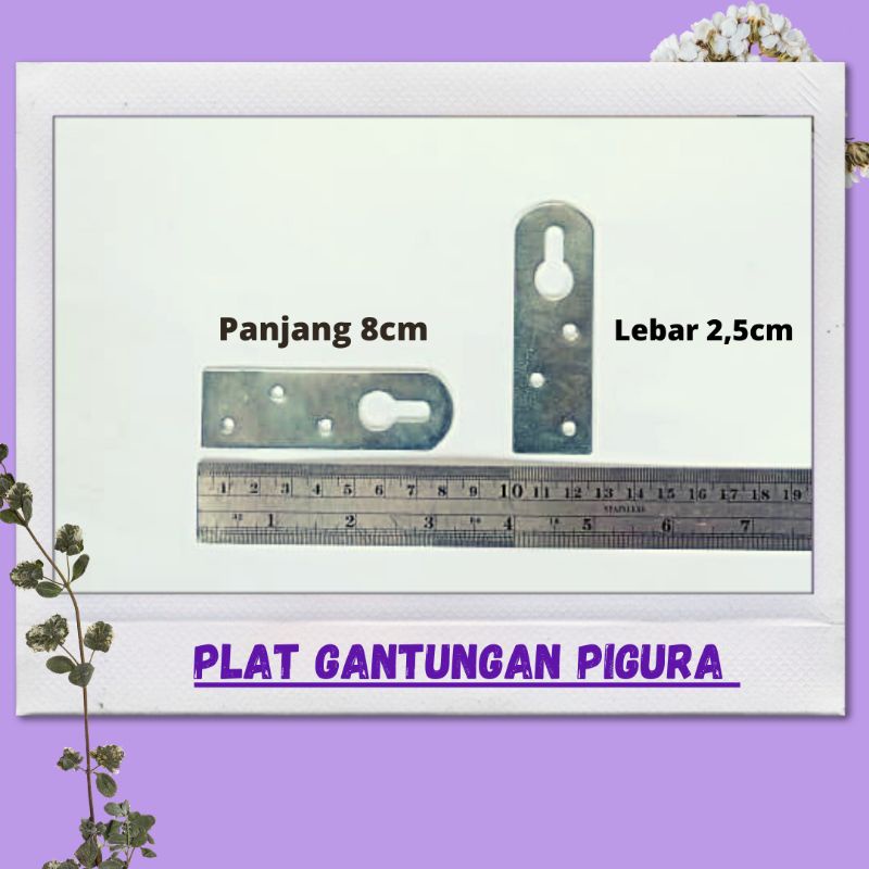 Plat Besar Gantungan Pigura Foto Pigura Lukisan Pigura Mahar Pernikahan / Papan Tulis