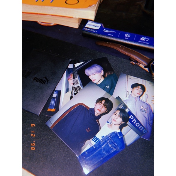 puma x nct photocard