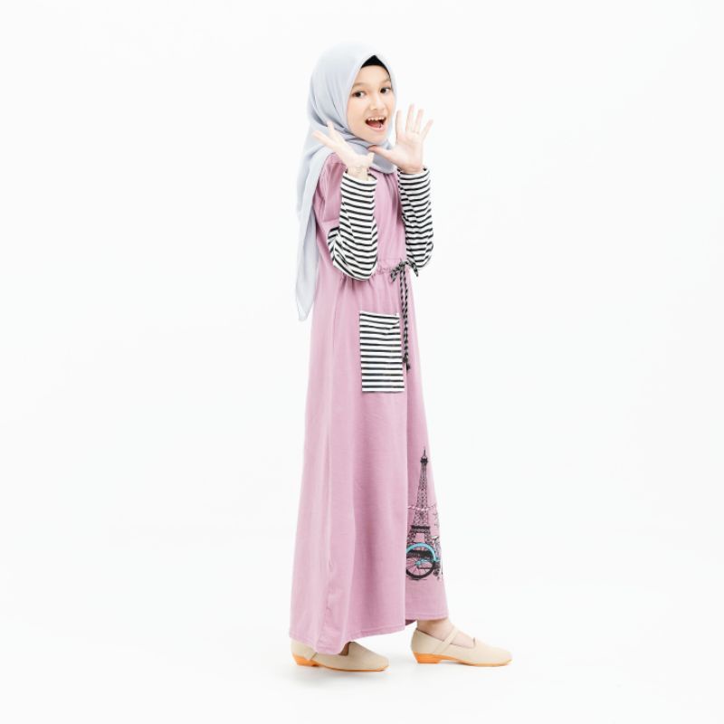Gamis Anak Perempuan Kaos Muslimah Tanggung Terbaru Kekinian 6 Tahun Sampai 14 Tahun