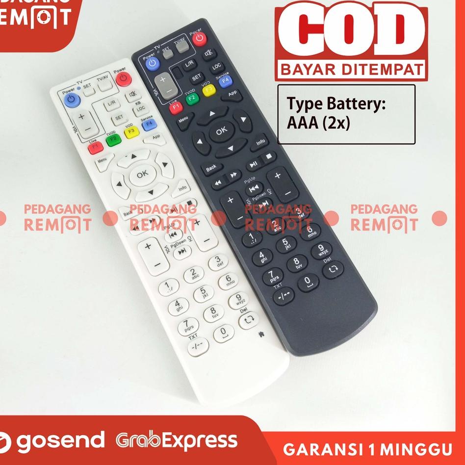 Ready Stok   Remot Remote Receiver STB Android TV BOX ZTE ZXV10 B860H B760H USEE TV  Original Pabrik