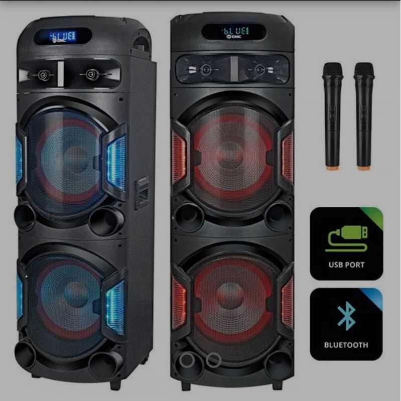 Jual Speaker Aktif 12 inch GMC 899H Bluetooth Xbass 2 Mic Wireless