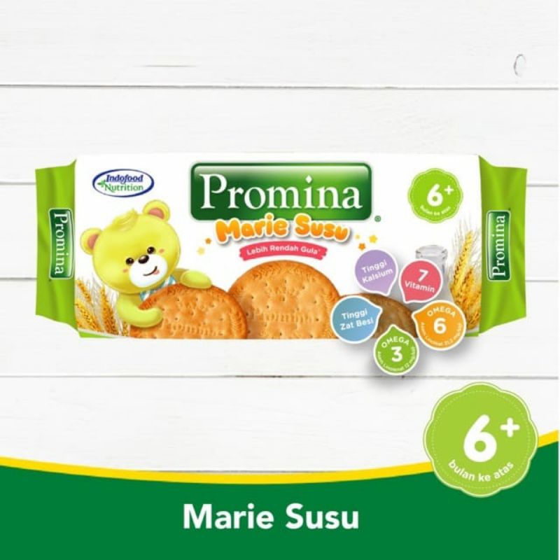 Promina Biskuit Marie Roll susu 150g [Exp 06/ 2024]