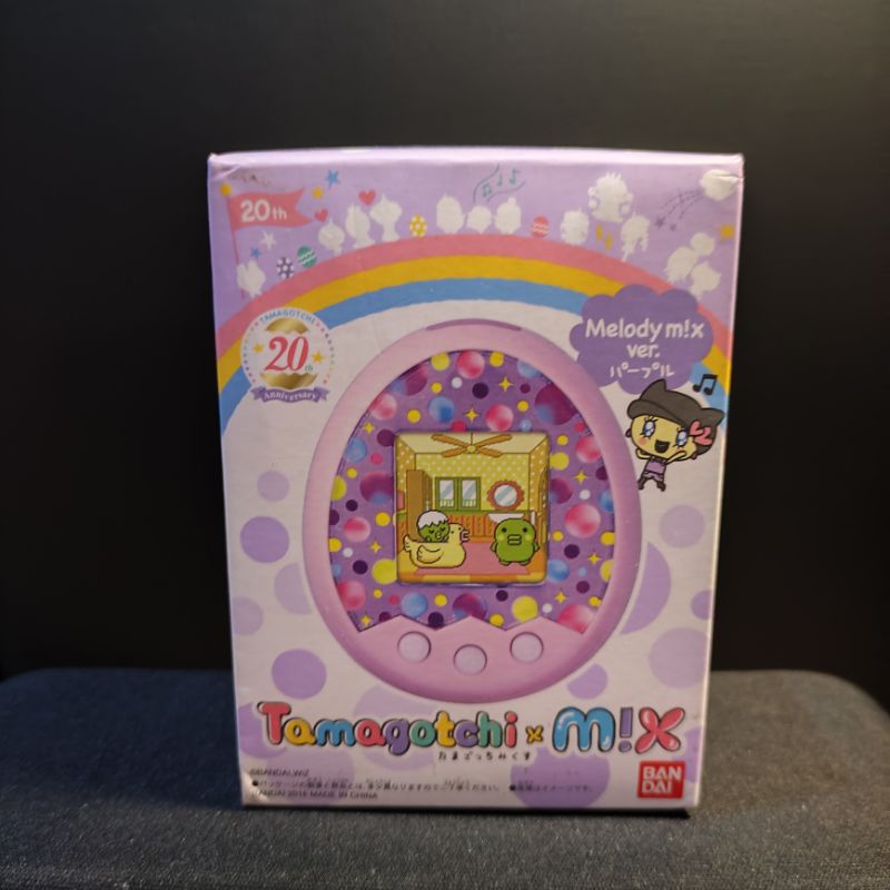 Tamagotchi mix melody purple ungu on tamagochi mainan anak bandai