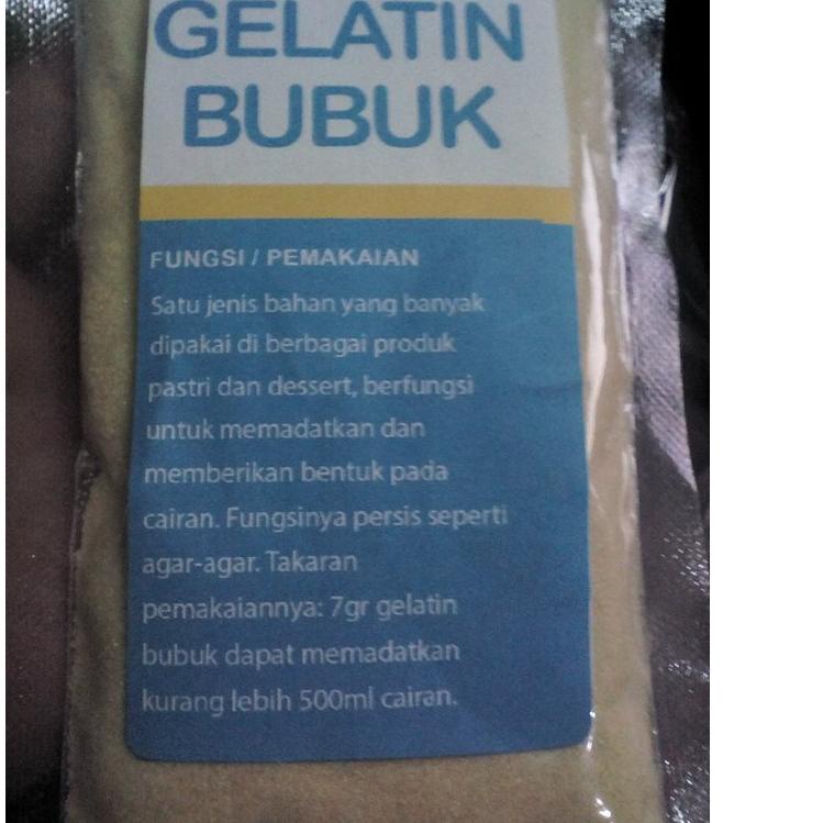 

❝❞ 50 gram gelatin rouselout bahan kue gelatin halal ↖