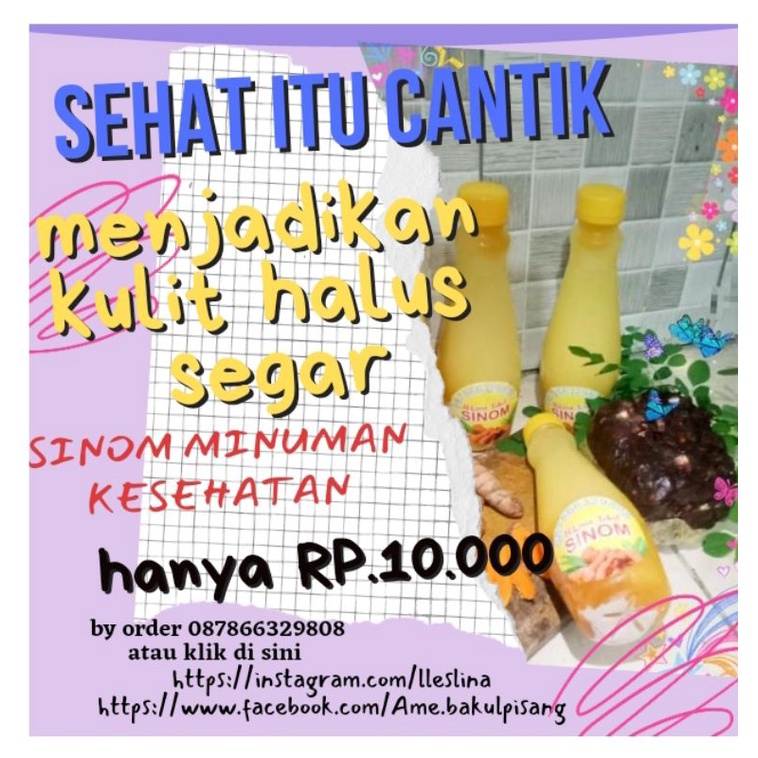 

MINUMAN KESEHATAN