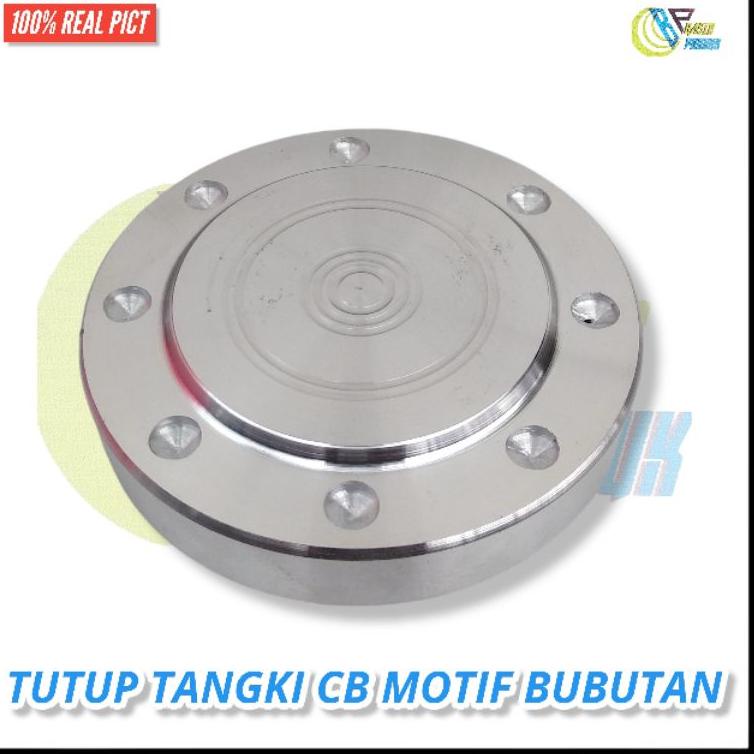 Ł TUTUP TANGKI CB GL100 BUBUT CNC PNP CB GL GL100 VESPA 2TAK DT JAPSTYLE ㊧