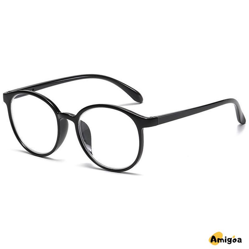 Myopia Glasses Women's Fashion New Plain Glasses Men's Flat Light Anti Blue Light - AG2