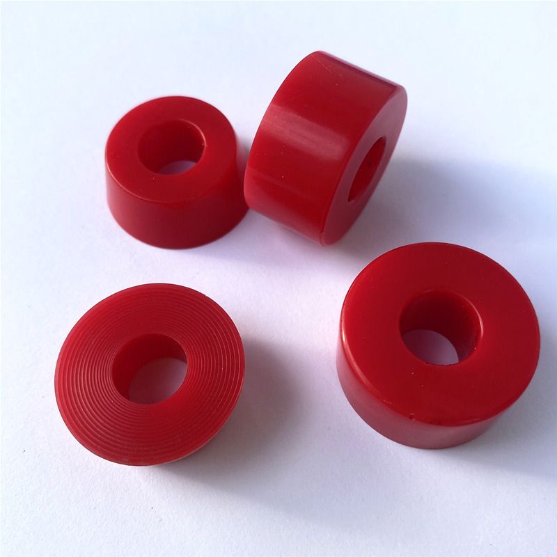 Yow Luchong Dimodifikasi PU Aksesoris Shock Absorber Rempah Darat Papan Surfing Double Rocked Skateboard Bracket Peredam Kejut Elastis Tinggi