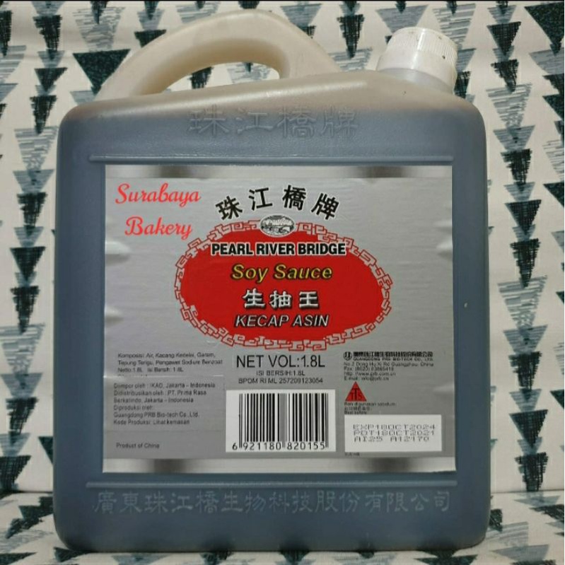 

Soy Sauce Superior Pearl River Bridge/Kecap Asin PRB 1,8L